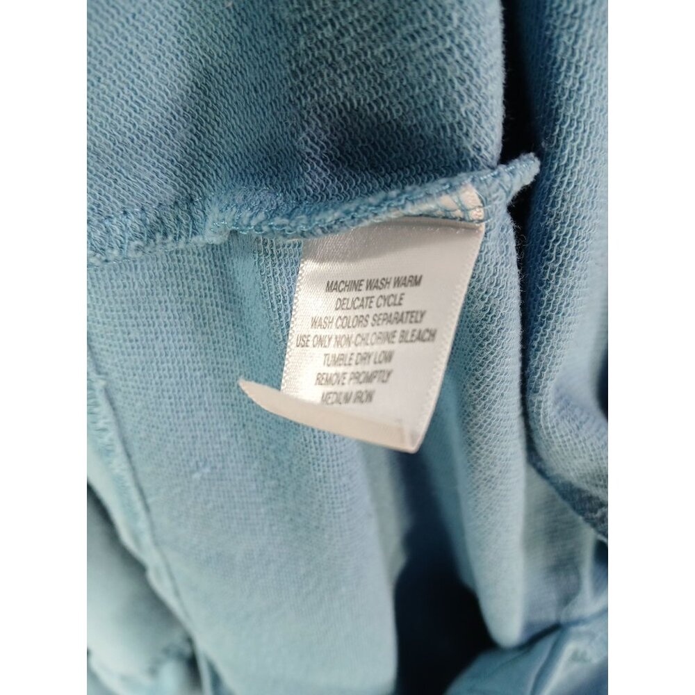 All American Comfort Womens Blue Button Front Jacket Pockets Size 3X Plus - Picture 11 of 11